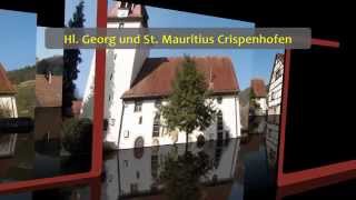 preview picture of video 'Hl. Georg und St. Mauritius Crispenhofen mit Glockenläuten'