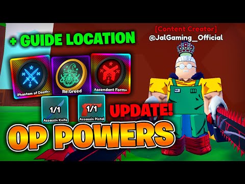 I Unlocked INSANE New Powers In Anime Eternal Update... New Assassin Quest Location In Anime Eternal