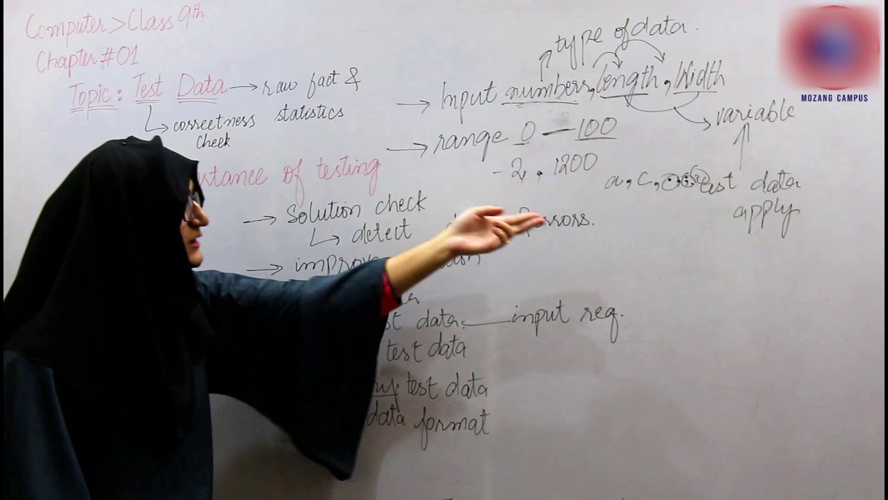 Test Data |Planning A Solution | Computer Science |Class 9 |GLS