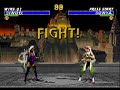 SINDEL VS SONYA MORTAL KOMBAT 3 SEGA GENESIS MEGA DRIVE