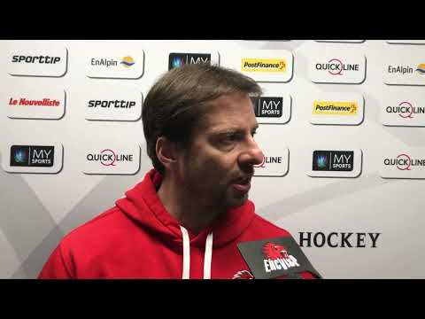 Interview mit Daniel Wobmann zum Spiel EHC Visp - HC La Chaux-de-Fonds (2:3)