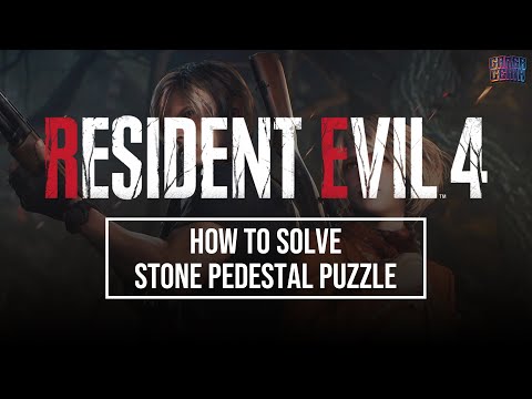 How to solve Stone Pedestal Puzzle in Two steps