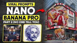 I Found HIDDEN Nano Banana Pro Prompts No One Shares! (Part 2) | Nano Banana Pro Tutorial 2026