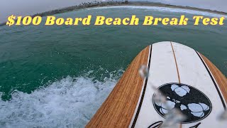 Testing Costco's $100 Surfboard at a Beach Break - Worth It?