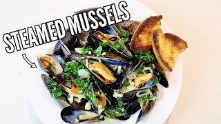 Steamed Mussels Recipe | Mussels Meuniere