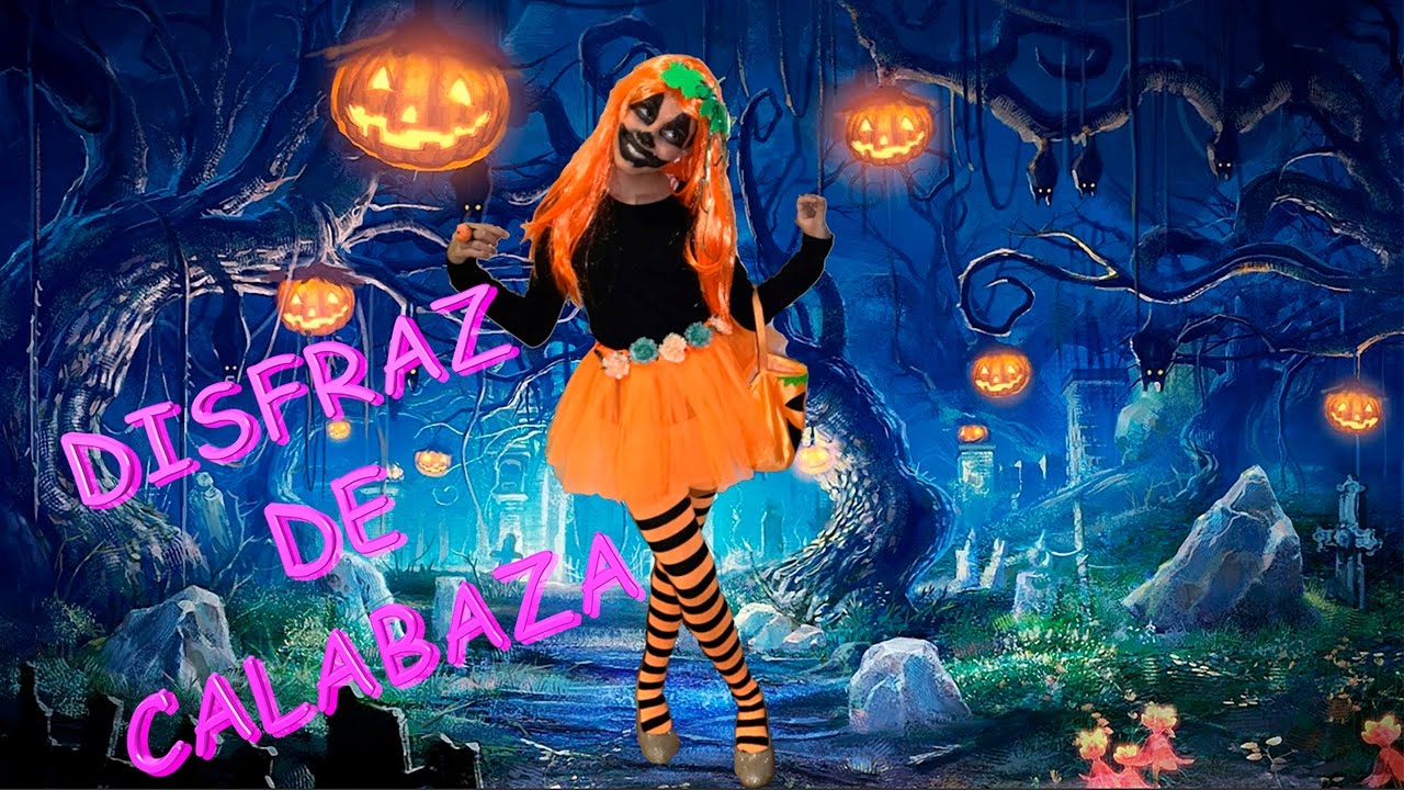 HALLOWEEN 🎃 DISFRAZ DE CALABAZA - LA DIVERSION DE MARTINA