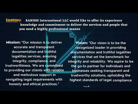 SANISH Legal Video 5