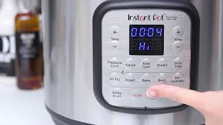 Instant Pot Duo Crisp + Air Fryer 8L - How to Pressure Cook