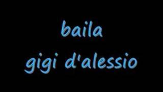 baila gigi d'alessio