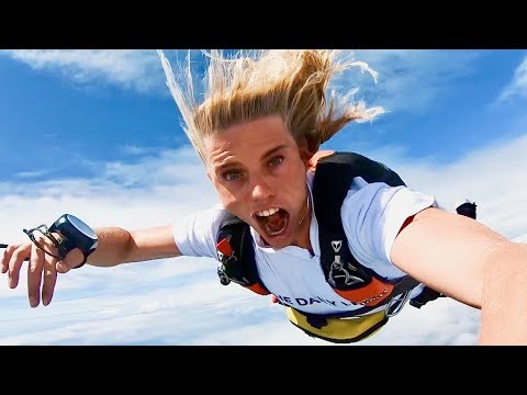 MY GLASSES FELL OFF WHILE SKYDIVING..