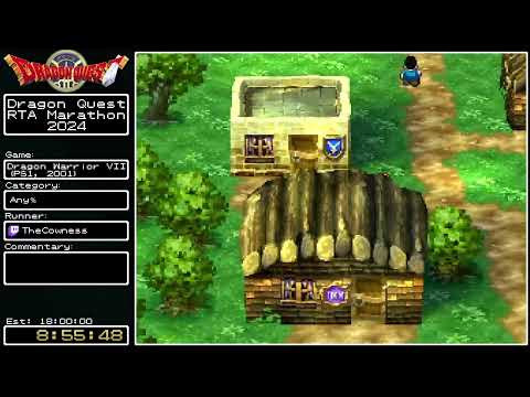 Dragon Quest RTA Marathon 2024 - Dragon Warrior VII by TheCowness (Part 2)