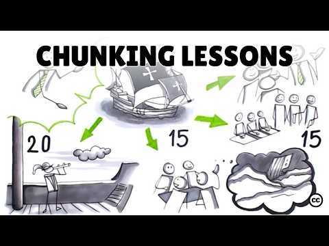 リテンションを上げるためのチャンキングレッスン (Chunking Lessons to Increase Retention)