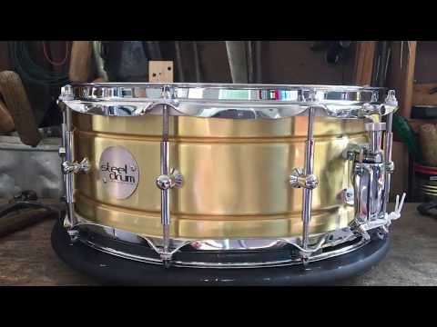 Steeldrum 14x5,5 Brass satin –Test