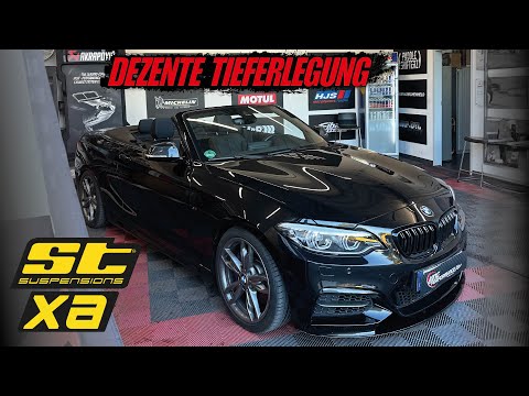 ST Suspension XA Gewindefahrwerk passend für BMW #M240i F23 Cabrio mit Spurplatten #b58