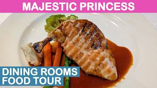 Majestic Princess: Main Dining Rooms Food Tour - Summer 2025