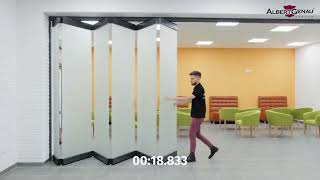 Albert Genau Momentum 10mm Senkronize Katlanır Cam Sistemi