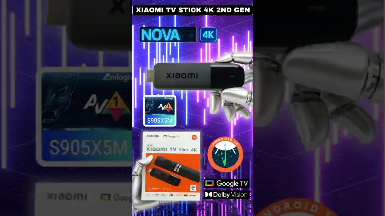 Miniatura da avaliação em vídeo de Xiaomi TV Stick 4K 2ª Geração Google TV
