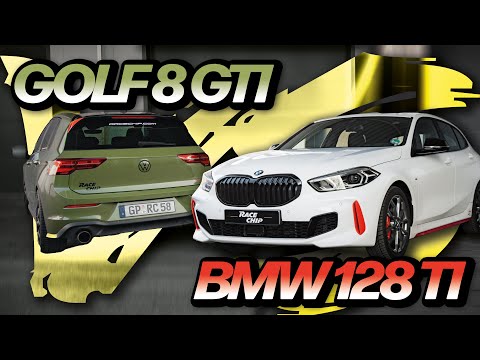 VW Golf 8 GTI vs BMW 128ti Which one is better? Dyno & 100-200 | RaceChip Insights