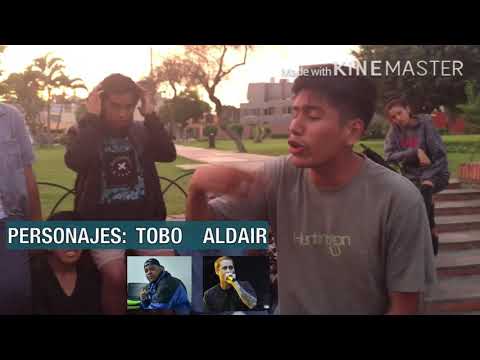 TOBO vs ALDAIR - 4tos Audiciones Tierra de Nadie - Colectivo Usil Hip Hop