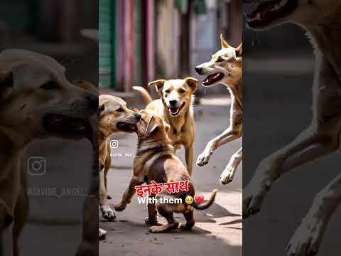 How streets will be without stray dogs 😞🥺. Stray dogs are the one who is protecting human being 😞🥺