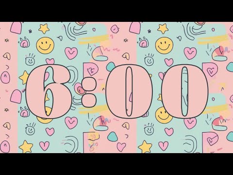 6 Minute Timer with Relaxing Lofi Music