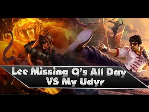 Leesin Q's vs King Tricks Udyr Bolt!