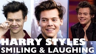 HARRY STYLES SMILING & LAUGHING COMPILATION  H
