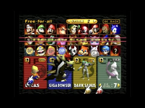 Smash Remix (v1.2.2) (Actual N64) (Uncommentated)
