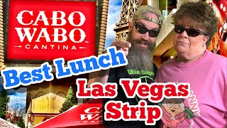 The Best Lunch On The Las Vegas Strip Cabo Wabo Cantina w/Kilauea Slots