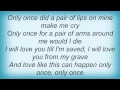 Maria McKee - Only Once Lyrics