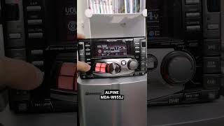 ALPINE MDA-W955J #caraudio #retro #alpine
