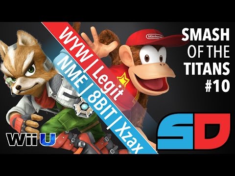 Smash of the Titans #10 - Grand Finals - NME|8BIT|Xzax (Fox) vs WYW|Legit (Diddy Kong)