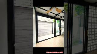 ชุดประตูบานเลื่อนแบ่งสามอิสระ