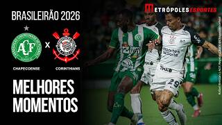Chapecoense 0 x 0 Corinthians | Melhores Momentos | Brasileirão 2026