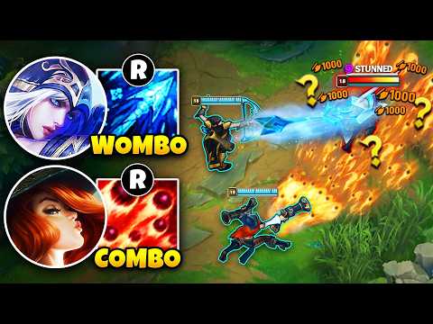 This bot lane comp has the BEST Wombo Combo in the game (NO BRAIN REQUIRED)