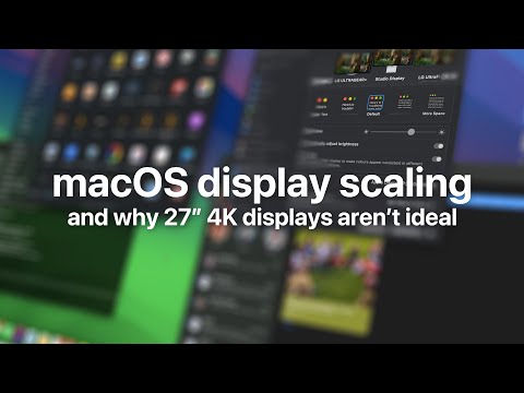 Why 27” 4K displays suck for MacBook: display scaling, and how to choose the best external display