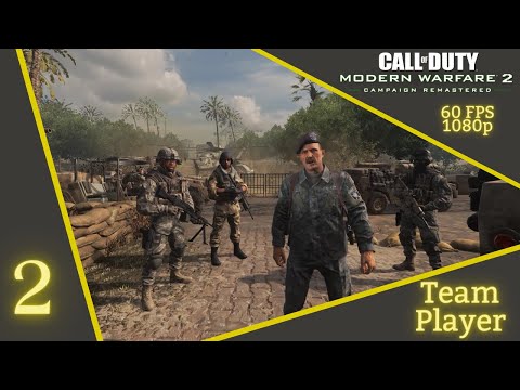 Call of Duty Modern Warfare 2 Remastered: Part 2 Act 1- Mission 2 - "Team Player"
