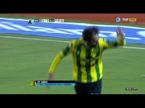 Gol de Lequi. Boca 0 - Aldosivi 1 | Primera División 2015 - Fecha 13