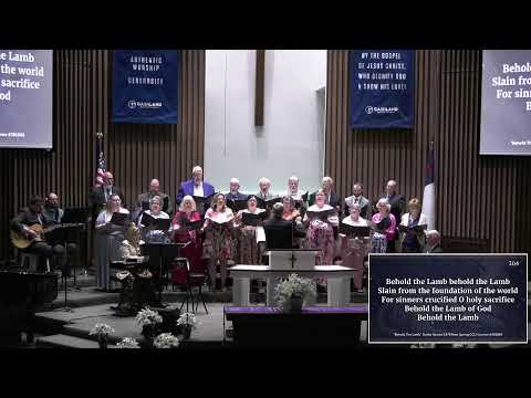 Behold The Lamb Of God : Choir Performance