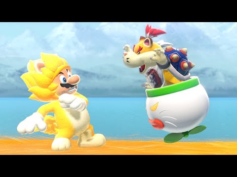 Super Mario 3D World + Bowser's Fury - Secret Final Boss & Ending
