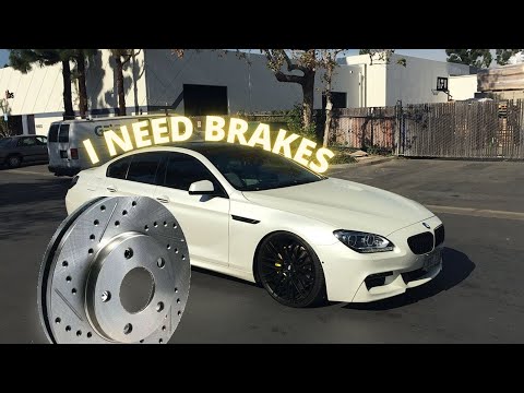 Changing the brakes on my 2016 BMW 640i Grand Coupe