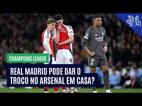 ARSENAL FEZ JOGO PERFEITO PARA VENCER REAL MADRID POR 3 A 0? TOUR DA BOLA ANALISA