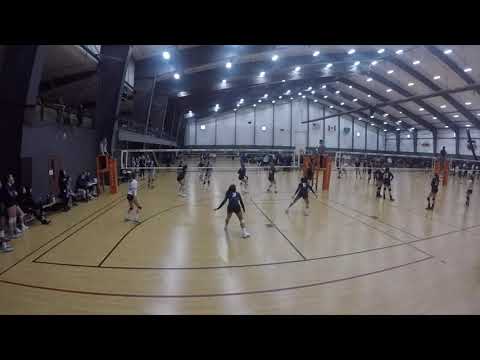 Emoni Bush volleyball