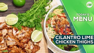 Cilantro Lime Chicken in the Air Fryer