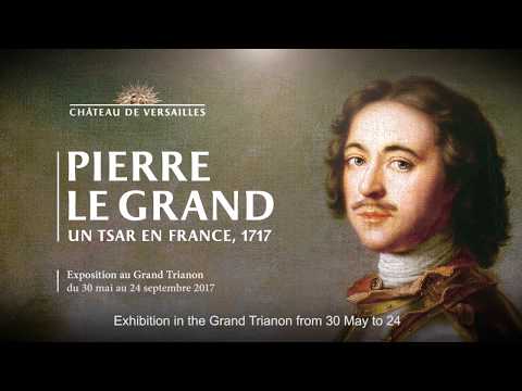 Peter the Great, a tsar in France. 1717