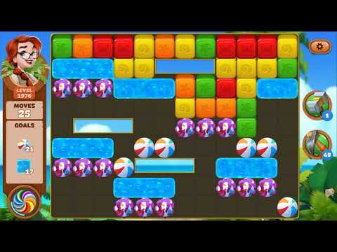 Lost Island Blast Adventure Level 1976 NO BOOSTERS - A S GAMING ✔️