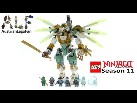 Vidéo LEGO Ninjago 70676 : Le robot Titan de Lloyd