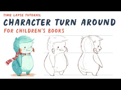 Keeping My Children's Book Characters Consistent - Time Lapse video