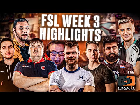 FACEIT Streamer League (FSL)  Highlights - Week 3