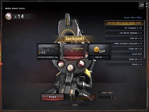 CROSSFIRE PH - WIN BARRETT-BORN BEAST NOBLE GOLD LOTTO ( BARRETT-BORN  BEAST NOBLE GOLD )